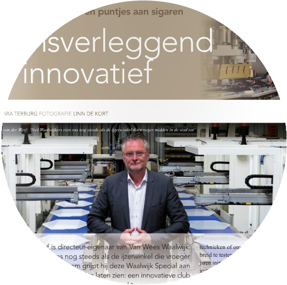 Machinefabriek Van Wees mooi samengevat in een artikel van regio Business Waalwijk.